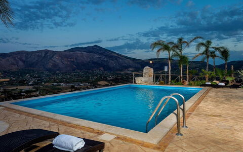Villa Thalia: Swimming Pool, Blue, Resort, Outdoor Furniture, Eco Hotel, Thermae, Leisure, Hotel, Umbrella, Sunlounger