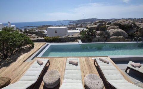 Boho House: Resort, Outcrop, Villa, Sunlounger, Penthouse Apartment, Outdoor Furniture, Swimming Pool