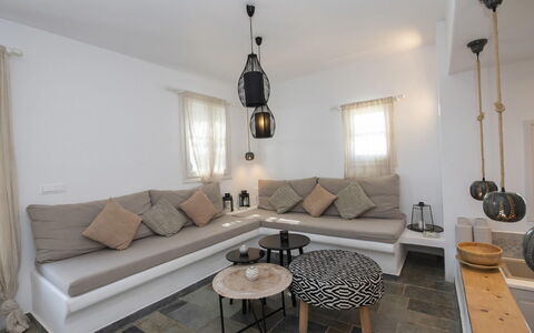Boho House: Furniture, Interior Design, Flooring, Floor, Home, Couch, Throw Pillow, Room, Living Room, Ceiling