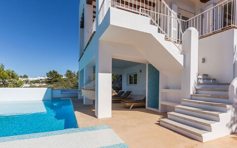Can Lorenzo: Blue, Floor, Apartment, Balcony, Estate, Shade, Villa, Swimming Pool, Design, Resort