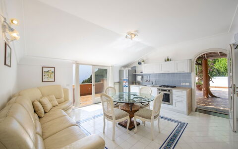 Casa Gioia: Furniture, Interior Design, Flooring, Floor, Ceiling, Couch, Table, Room, Chair, Living Room