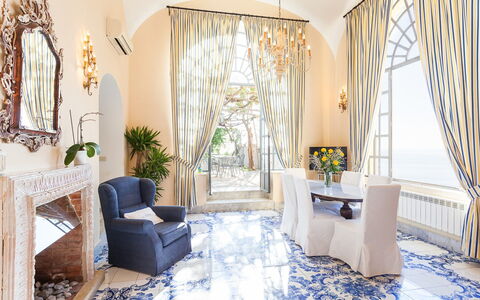 Casa la Sponda: Flooring, Furniture, Interior Design, Floor, Lighting, Chair, Table, Ceiling, Room, Living Room