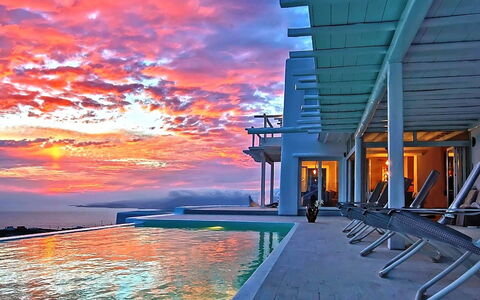 Fanaria Villa: Blue, Resort, Dusk, Swimming Pool, Eco Hotel, Villa, Hotel, Evening, Mansion, Sunrise
