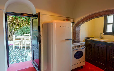 Mansion Sophia: Interior Design, Major Appliance, Flooring, Floor, Ceiling, Home Appliance, Kitchen Appliance, Kitchen, Wood Stain, Countertop