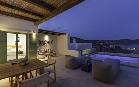Romantic Getaway: Interior Design, Flooring, Floor, Home, Ceiling, Apartment, Furniture, Resort, Chair, Shade