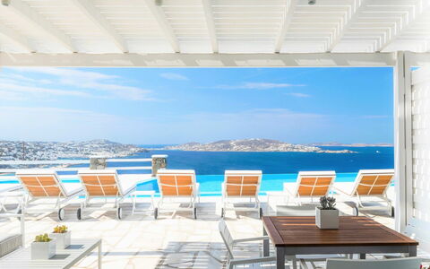 Rose Studio 2: Blue, Apartment, Resort, Swimming Pool, Balcony, Hotel, Villa, Penthouse Apartment, Resort Town, Seaside Resort