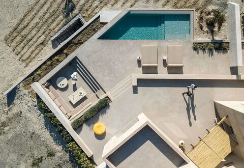 Thera King: Composite Material, Concrete, Design, Sunlounger, Outdoor Furniture, Swimming Pool
