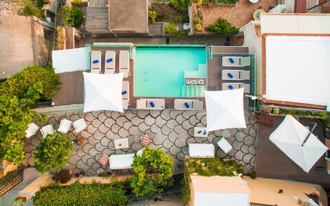 Villa Amanda: Swimming Pool, Resort, Outdoor Furniture, Umbrella, Leisure, Furniture, Eco Hotel, Chair, Vacation, Sunlounger