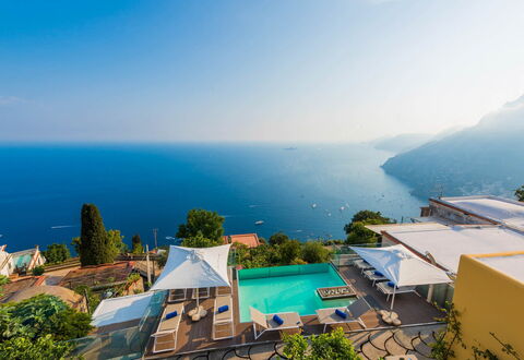 Villa Amanda: Swimming Pool, Resort, Coastal And Oceanic Landforms, Sea, Coast, Bird'S-Eye View, Aerial Photography, Eco Hotel, Ocean