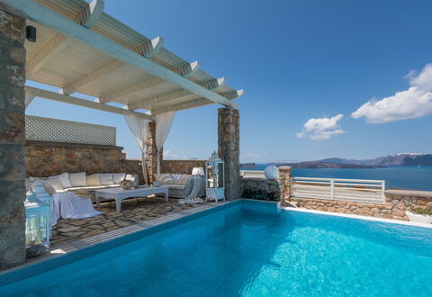 Villa Crystal: Blue, Swimming Pool, Resort, Coastal And Oceanic Landforms, Sea, Coast, Eco Hotel, Outdoor Furniture, Hotel, Seaside Resort