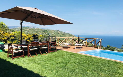 Villa del Saraceno: Umbrella, Outdoor Furniture, Swimming Pool, Furniture, Resort, Leisure, Eco Hotel, Shade, Chair, Outdoor Table