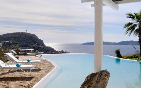 Villa Delos: Blue, Water, Swimming Pool, Body Of Water, Resort, Coastal And Oceanic Landforms, Coast, Sea, Outdoor Furniture, Eco Hotel