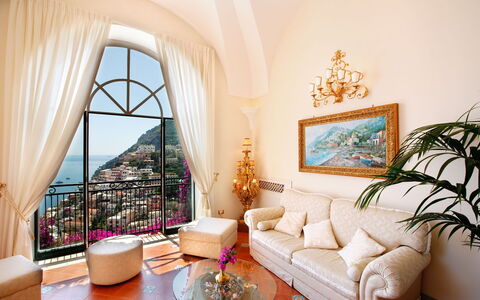 Villa Elyseum: Furniture, Interior Design, Couch, Living Room, Room, Chair, Houseplant, Flowerpot, Resort