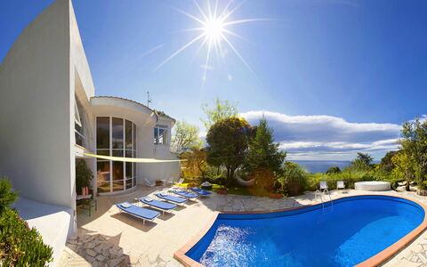 Villa Ettore: Blue, Swimming Pool, Residential Area, Estate, Resort, Eco Hotel, Villa, Mansion, Hacienda, Hotel