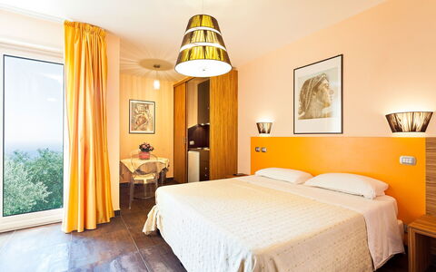 Villa Felicia: Interior Design, Furniture, Home, Floor, Apartment, Bed, Bedroom, Room, Ceiling, Bed Sheet
