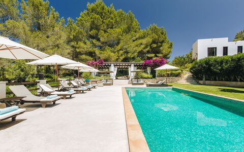Villa Gold: Swimming Pool, Resort, Garden, Estate, Eco Hotel, Landscaping, Villa, Hacienda, Shade, Mansion