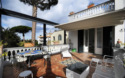Villa Marion: Home, Balcony, Apartment, Porch, Houseplant, Flowerpot, Villa, Mansion, Outdoor Structure