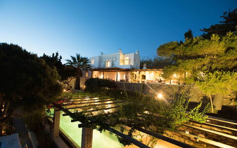 Villa Oasis: Night, Landscape Lighting, Resort, Garden, Hacienda, Estate, Eco Hotel, Landscaping, Villa