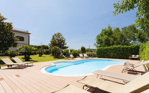 Villa Polluce: Swimming Pool, Outdoor Furniture, Resort, Garden, Shade, Eco Hotel, Yard, Landscaping, Lawn, Estate