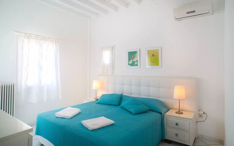 Villa Rose 2: Furniture, Floor, Interior Design, Flooring, Bedroom, Bed, Room, Apartment, Bedding, Home