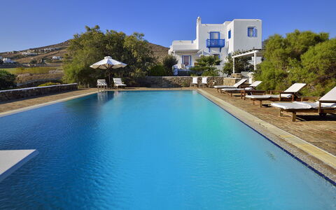 Villa Sesilia: Blue, Swimming Pool, Resort, Eco Hotel, Estate, Outdoor Furniture, Villa, Sunlounger, Resort Town, Chair