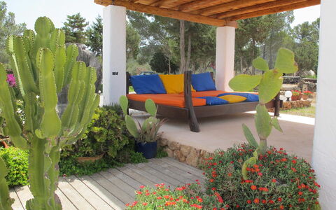 Villa Sun: Furniture, Outdoor Furniture, Chair, Garden, Shade, Flowerpot, Eco Hotel, Landscaping, Outdoor Structure