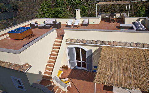 Villa Torre del Sole: Swimming Pool, Outdoor Furniture, Shade, Chair, Balcony, Resort, Deck, Eco Hotel, Outdoor Structure, Estate
