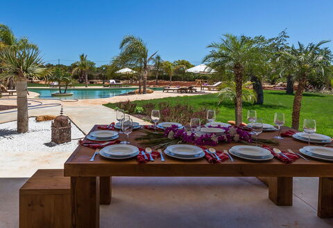 Villa Violet: Resort, Garden, Shade, Outdoor Furniture, Chair, Swimming Pool, Landscaping, Umbrella, Eco Hotel