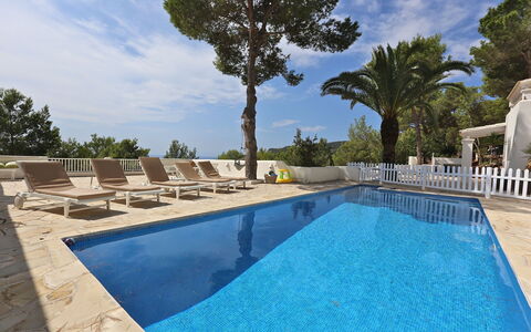Villa Zenith: Tree, Swimming Pool, Shade, Resort, Outdoor Furniture, Resort Town, Landscaping, Water Feature, Villa, Eco Hotel