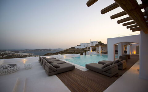 Villa Zinovia: Mansion, Villa, Swimming Pool, Design, Living Room, Penthouse Apartment, Hotel, Resort