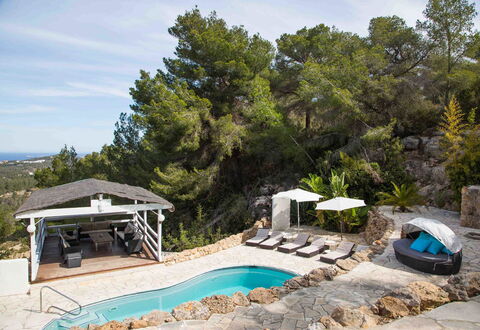 Villa Rigel: Swimming Pool, Outdoor Furniture, Resort, Eco Hotel, Shade, Sunlounger, Umbrella, Chair, Villa, Hotel