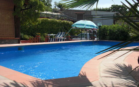 Villa Due Golfi: Swimming Pool, Blue, Resort, Shade, Eco Hotel, Leisure, Hacienda, Outdoor Furniture, Water Feature