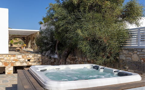 Villa Ayra: Plumbing Fixture, Bathtub, Resort, Natural Material, Swimming Pool, Jacuzzi, Shade, Design, Hotel