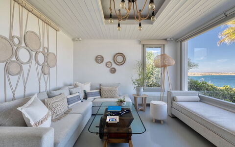 Villa Emera: Furniture, Interior Design, Couch, Home, Floor, Table, Apartment, Living Room, Ceiling, Room