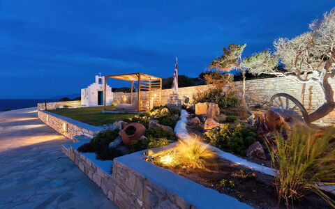 Villa Emera: Landscape Lighting, Landscaping, Night, Garden, Security Lighting, Estate, Dusk, Yard, Walkway, Villa