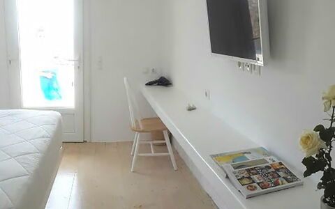 Villa Elmas: Furniture, Wood, Interior Design, Floor, Flooring, Room, Ceiling, Bedroom, Bed