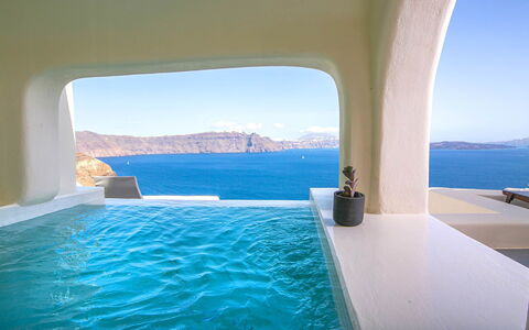 Caldera Suite: Sea, Resort, Ocean, Coast, Hotel, Swimming Pool, Resort Town, Villa, Seaside Resort, Bay