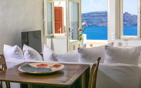 Kameni: Furniture, Table, Interior Design, Chair, Couch, Sea, Living Room, Coast, Coffee Table