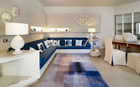 Mulberry House: Furniture, Interior Design, Flooring, Couch, Floor, Living Room, Room, Apartment, Textile, Ceiling