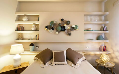 Mulberry House: Furniture, Interior Design, Wall, Bedroom, Bed, Wood, Ceiling, Home, Lighting, Room