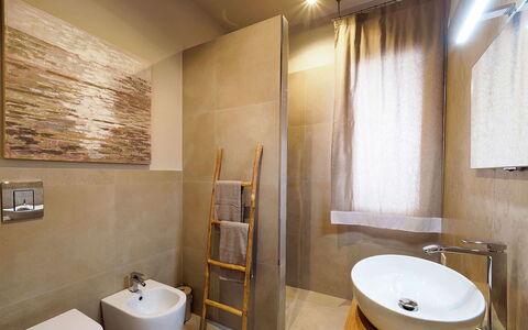 Mulberry House: Flooring, Floor, Wall, Plumbing Fixture, Interior Design, Bathroom, Wood, Lighting, Tile, Plumbing