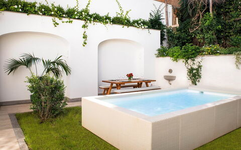 Jacaranda House: Bathtub, Swimming Pool, Composite Material, Leisure, Flowerpot, Garden, Houseplant, Design, Backyard
