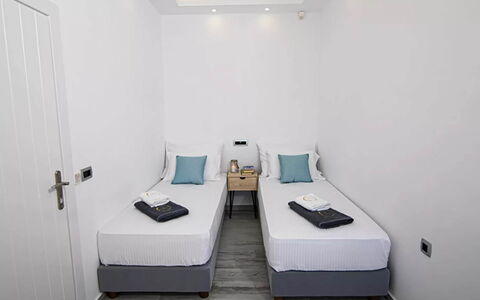 Maison Ranya: Interior Design, Bed, Floor, Bedroom, Flooring, Furniture, Room, Bed Sheet, Throw Pillow, Bedding