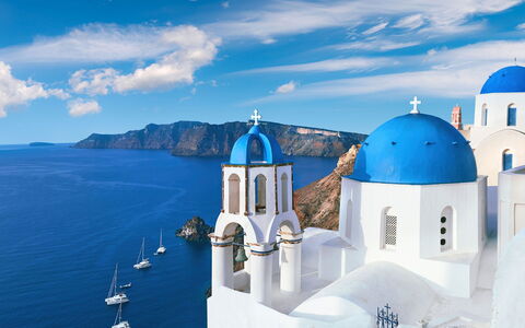 Maison Ranya: Blue, Sea, Coastal And Oceanic Landforms, Dome, Tourist Attraction, Ocean, Coast, Dome
