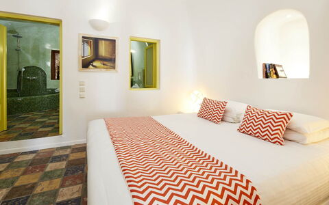 Mandra Suite: Interior Design, Floor, Flooring, Furniture, Ceiling, Resort, Hotel, Bedroom, Bed, Bed Frame