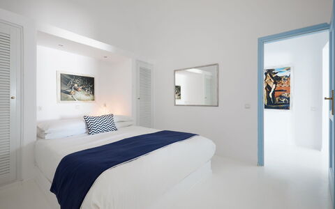 Maison Sivota: Interior Design, Bedroom, Furniture, Floor, Bed, Ceiling, Flooring, Home, Bedding, Throw Pillow