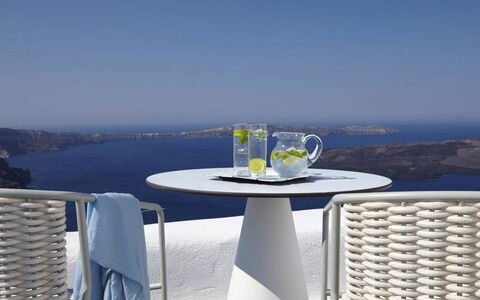 Neli Suite: Furniture, Table, Outdoor Table, Outdoor Furniture, Sea, Chair, Ocean, Coast, Coffee Table, Shade