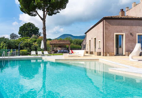 Villa Magical Tower: Swimming Pool, Estate, Resort, Thermae, Water Feature, Hacienda, Landscaping, Villa, Courtyard, Reflecting Pool