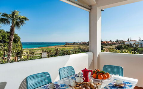 Ippocampo: Resort, Apartment, Shade, Chair, Eco Hotel, Outdoor Furniture, Balcony, Hotel, Villa