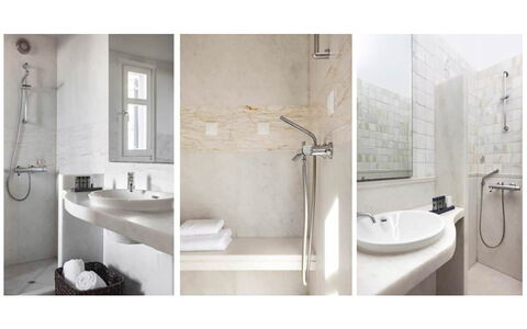 Villa Ariano: Wall, Plumbing Fixture, Bathroom, Flooring, Interior Design, Bathroom Sink, Sink, Tap, Floor, Plumbing